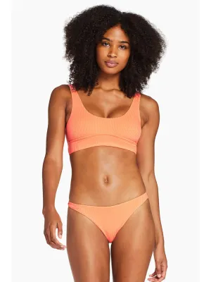 Sienna Tank in Day Glow EcoRib