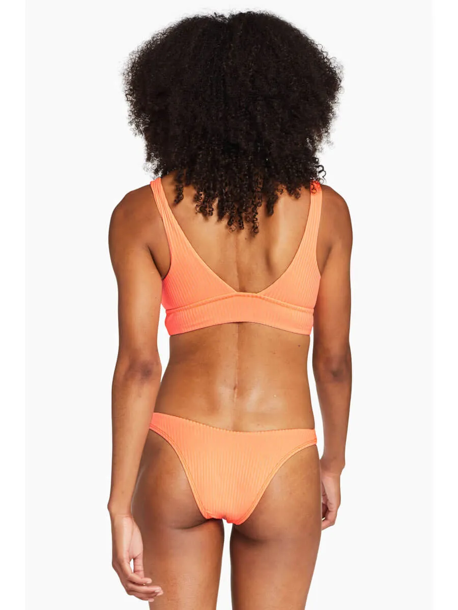 Sienna Tank in Day Glow EcoRib