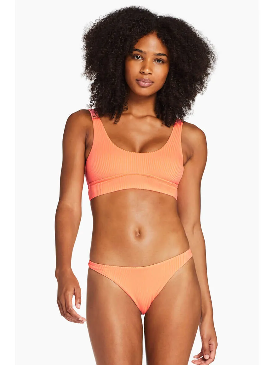 Sienna Tank in Day Glow EcoRib
