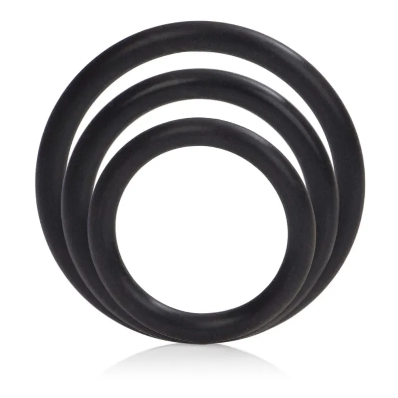 Silicone Support Rings Black