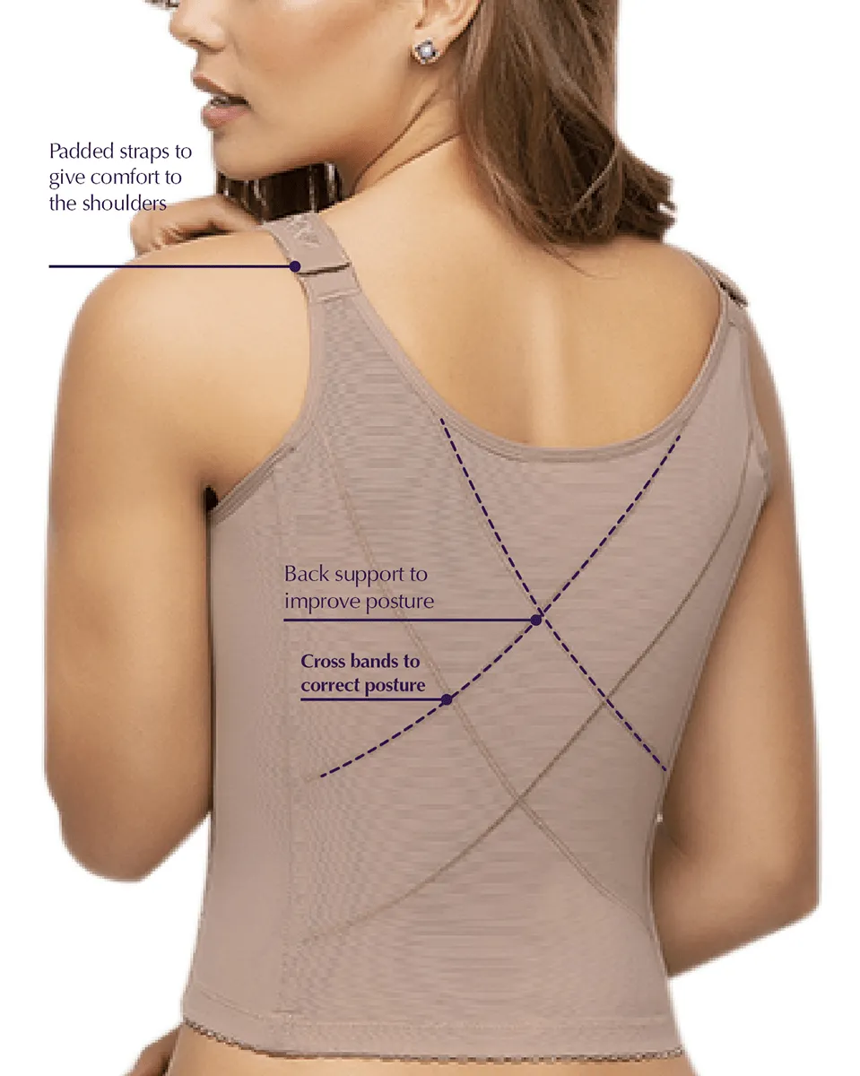 Siluet Back Support Posture Corrector Wireless Bra - Multi/Functional