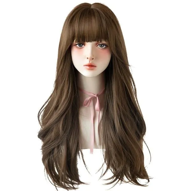 (Simple Packed) Barra | ROSE CAP HEAT RESISTANT WIG