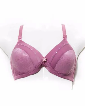 Single Padded Purple Bra