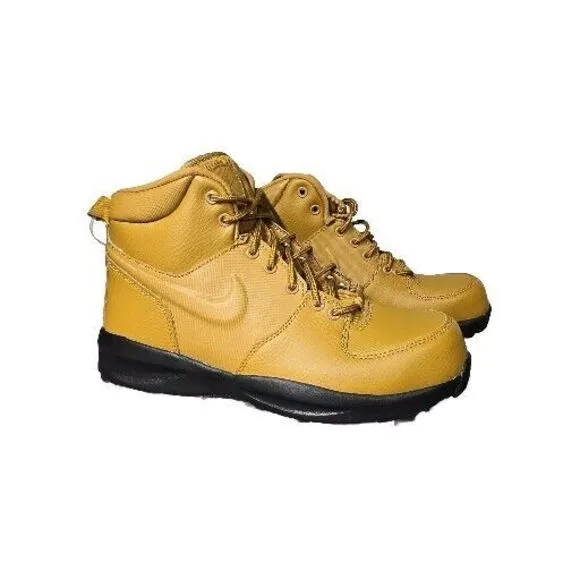 Size 7 (GS) - Nike Manoa‎ Mid Wheat NEW No Box Kids Womens Mens