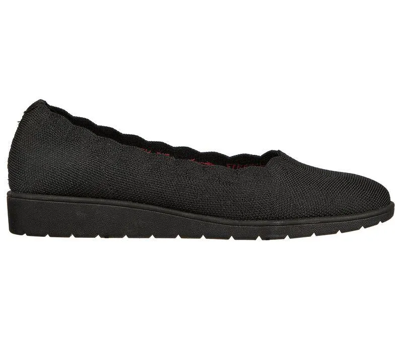 Skechers 158156 Cleo Flex Wedge Spellbind Slipper für Damen, weite Passform
