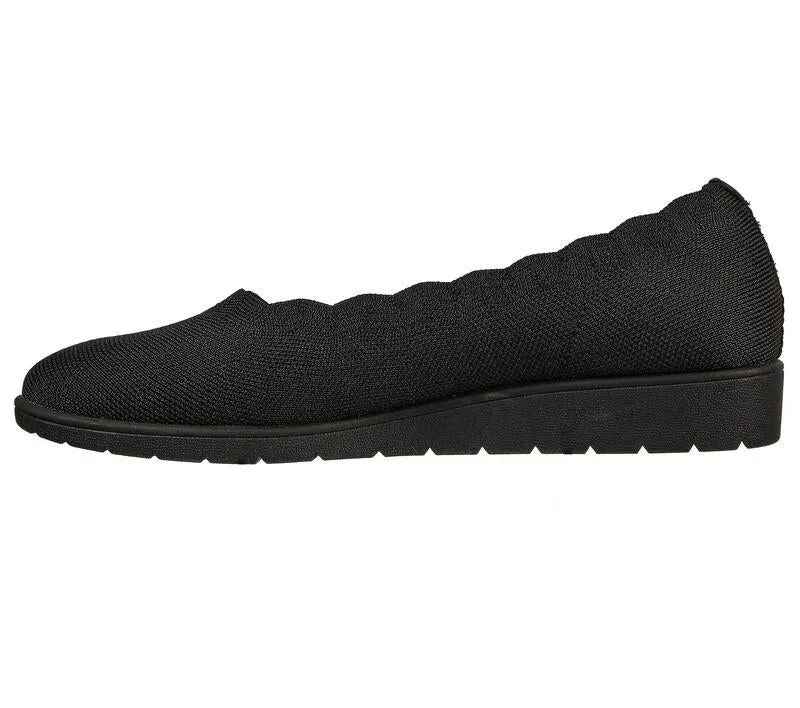 Skechers 158156 Cleo Flex Wedge Spellbind Slipper für Damen, weite Passform