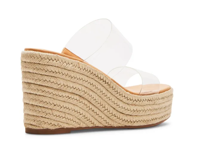 Slip On Lucite Espadrille