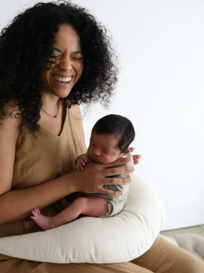 Snuggle Me Organic Feeding and Support Pillow-Natural
