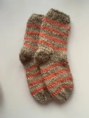 Socks Wool Organic Knitted