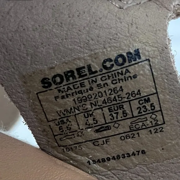 SOREL Cameron Wedge Multi-Strap Espadrilles Omega Taupe Sea Salt Size 6.5