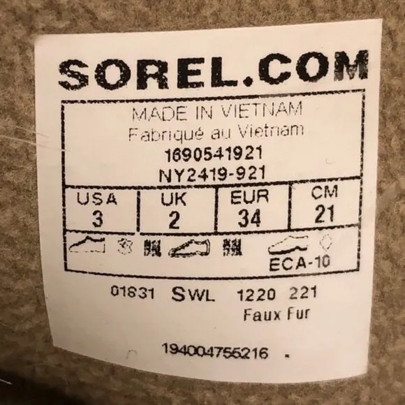 Sorel Tofino II Waterproof Winter Boots Kids 3