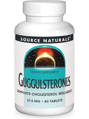 Source Naturals, Guggulsterones 37.5 mg, 60 tablets
