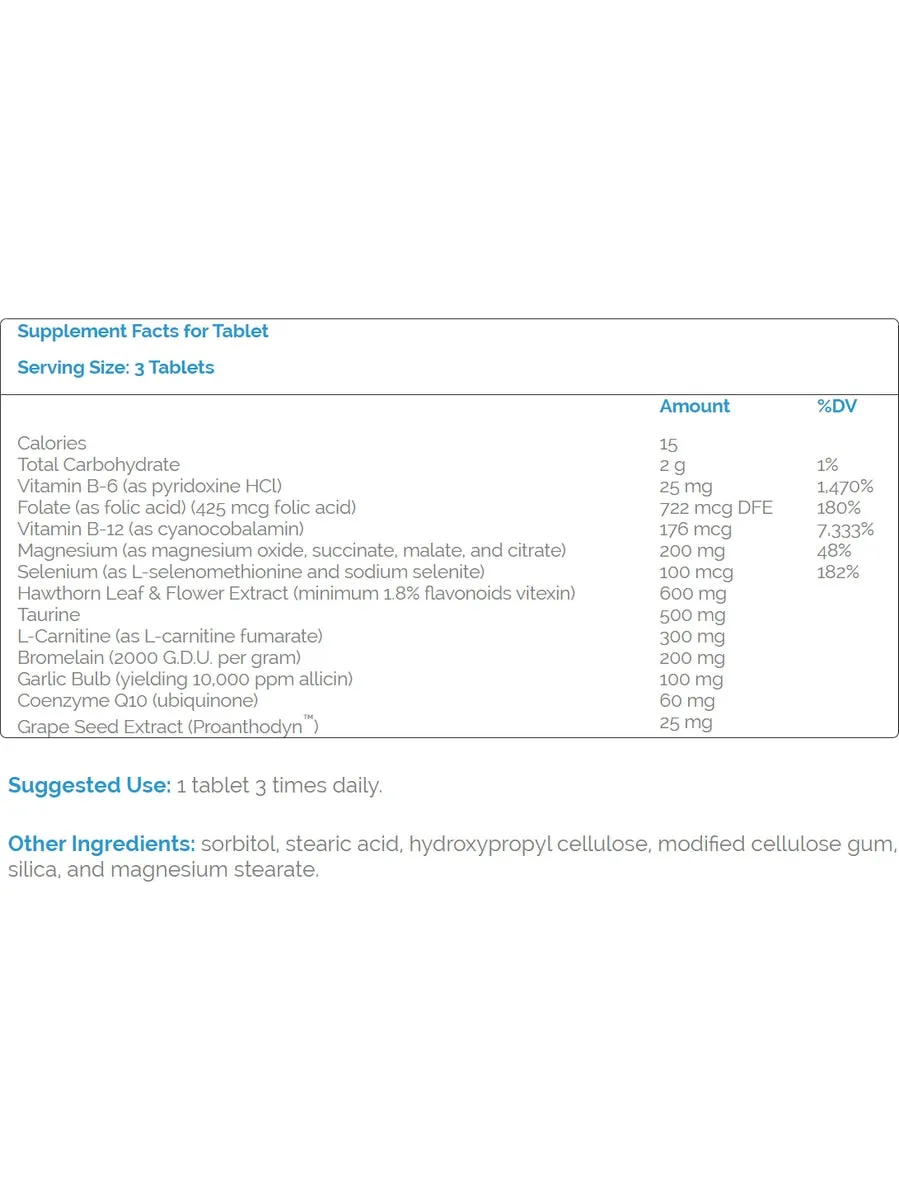 Source Naturals, Heart Response™, 30 tablets