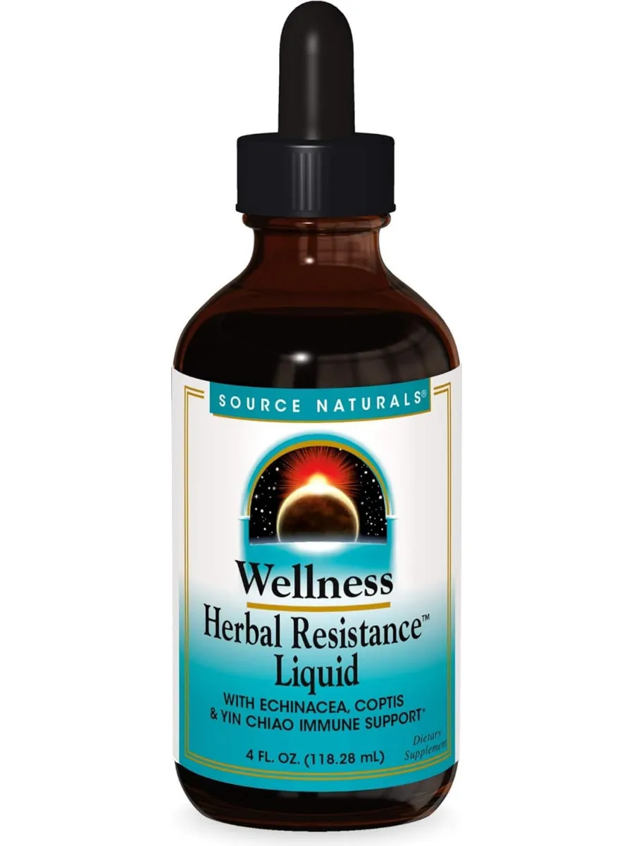 Source Naturals, Wellness Herbal Resistance liquid, 4 oz