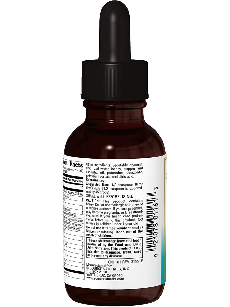 Source Naturals, Wellness Herbal Resistance™ Liquid Alcohol Free Formula, 2 fl oz