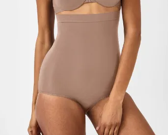 Spanx Higher Power Panties - Cafe au Lait