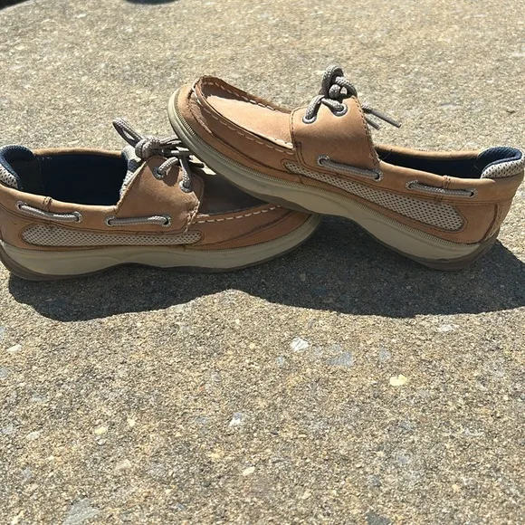 SPERRY TOPSIDER LANYARD UNISEX SHOES SIZE KIDS 3