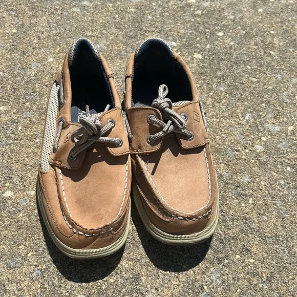 SPERRY TOPSIDER LANYARD UNISEX SHOES SIZE KIDS 3