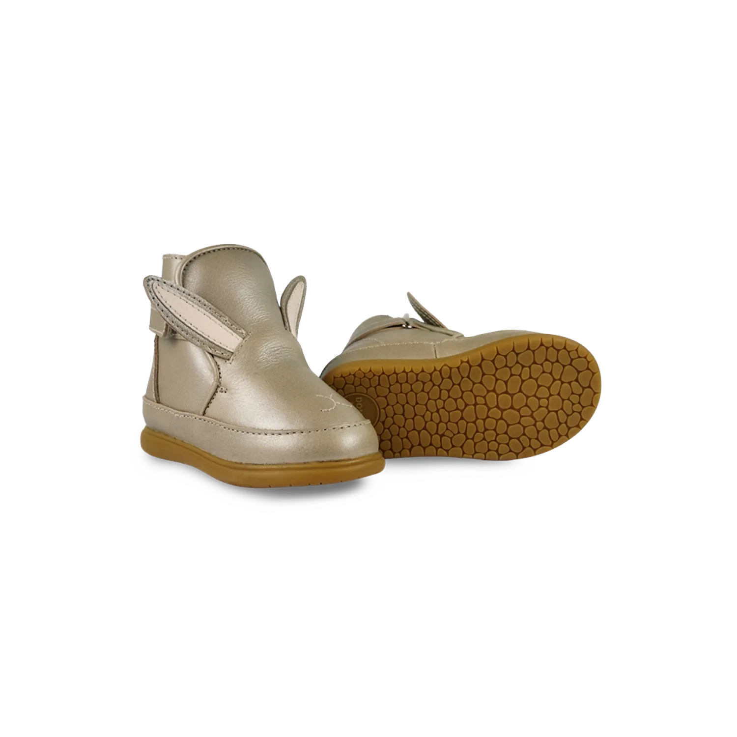 Sprink Shoes | Bunny | Champagne Metallic Leather