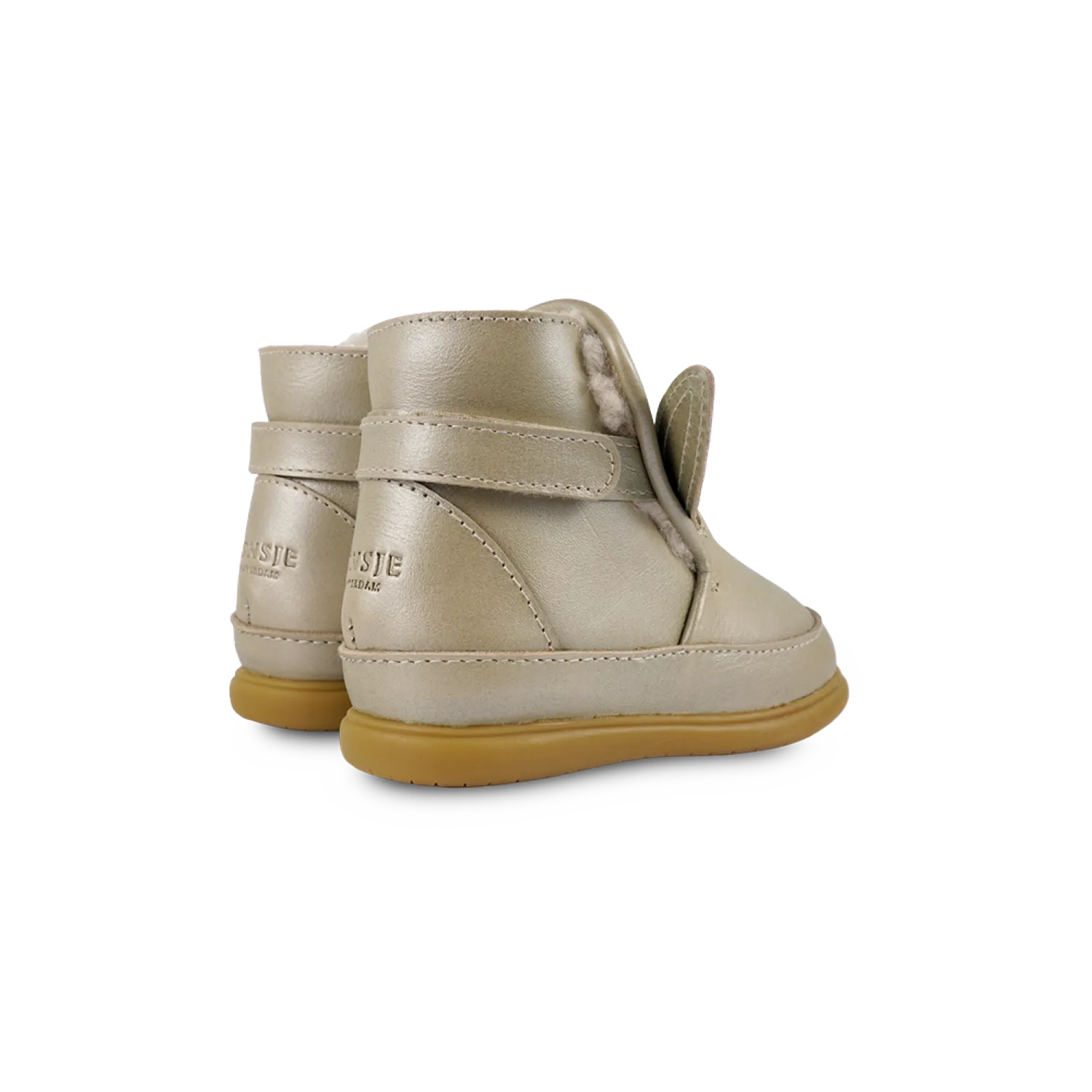 Sprink Shoes | Bunny | Champagne Metallic Leather