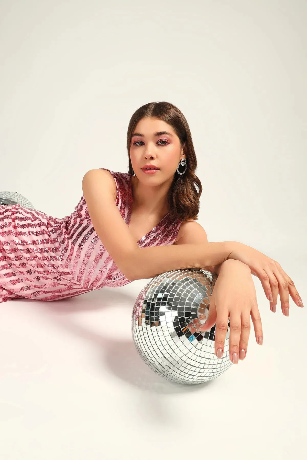 Starry Queen Pink Nights Dress