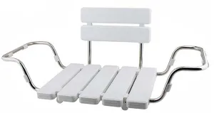 SteamSpa Bathtub Seat with Back Support