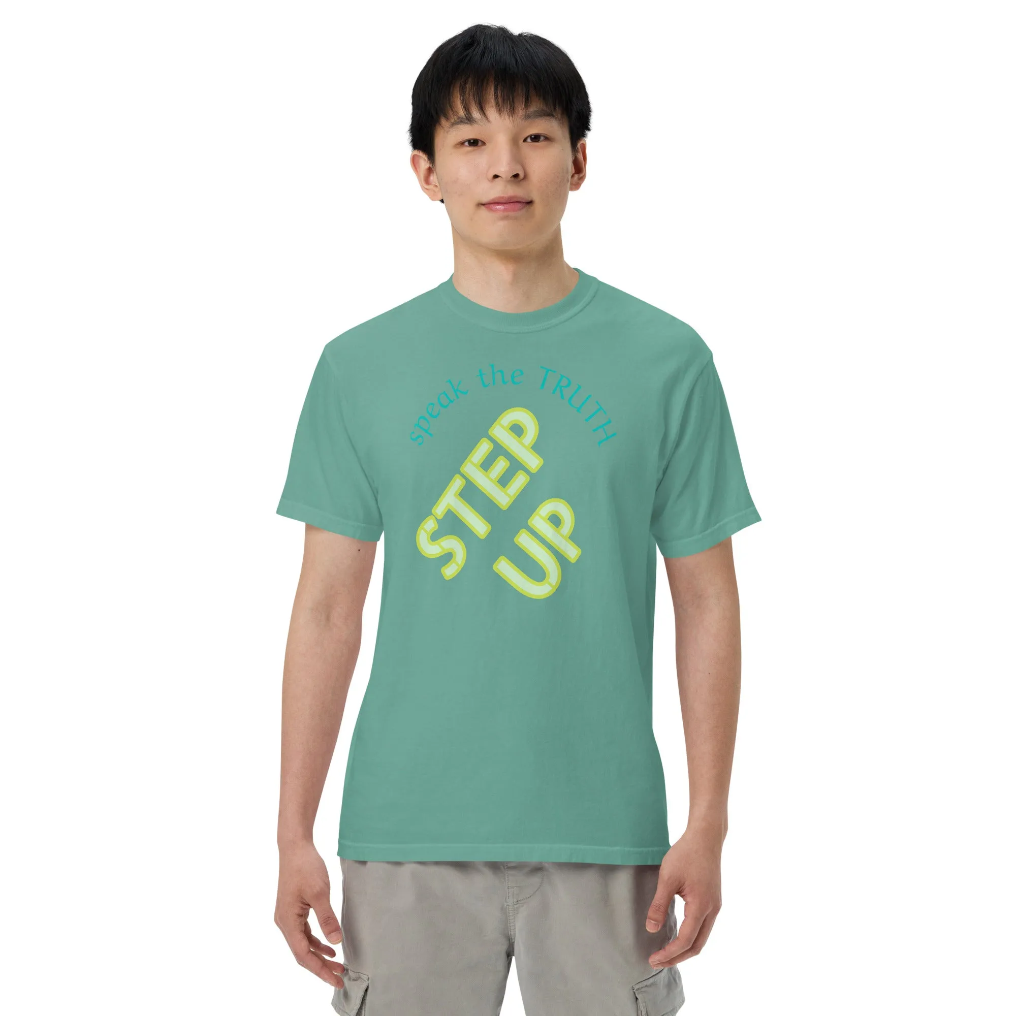 STEP UP | Premium STMT Design Adult or Teen Unisex T-shirt