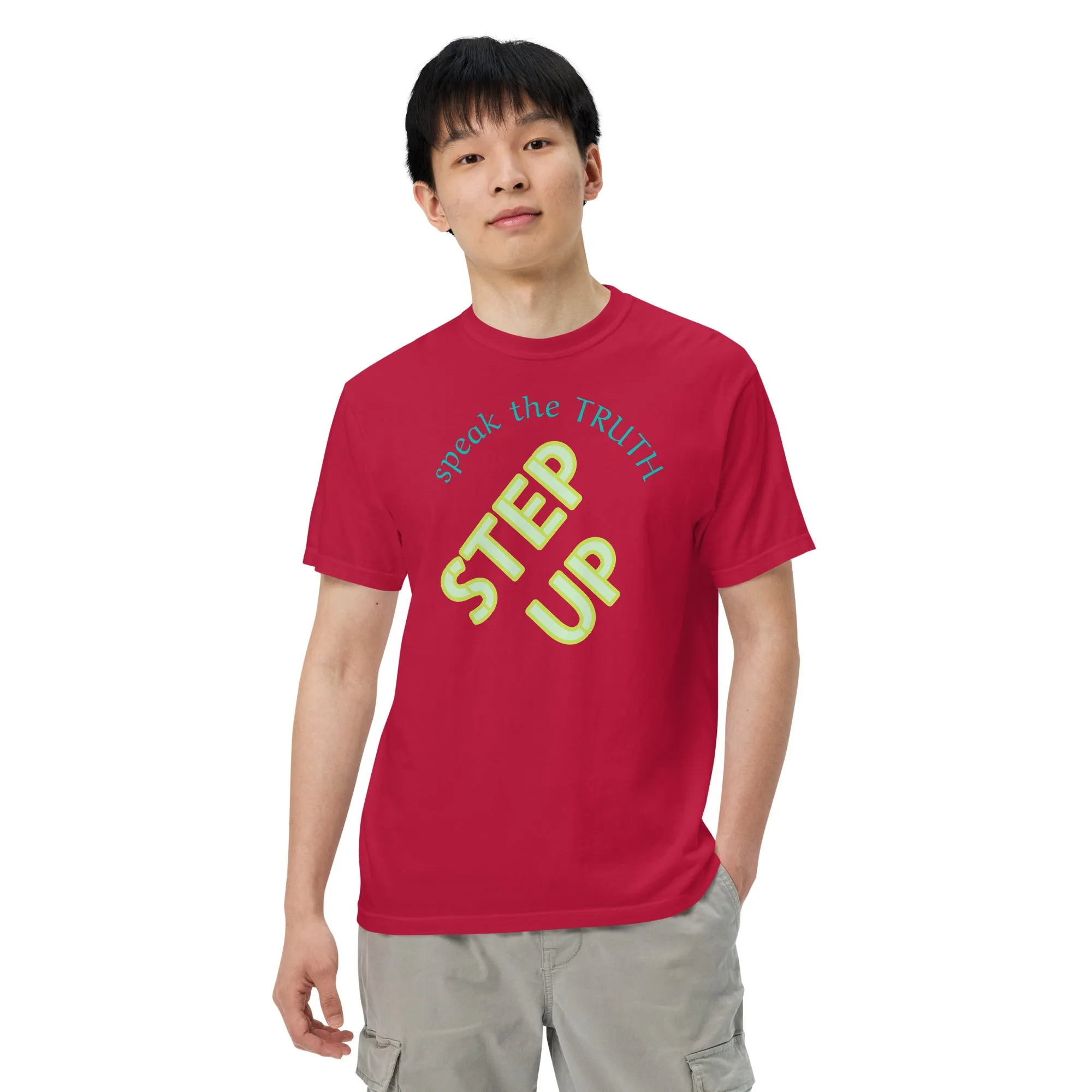 STEP UP | Premium STMT Design Adult or Teen Unisex T-shirt