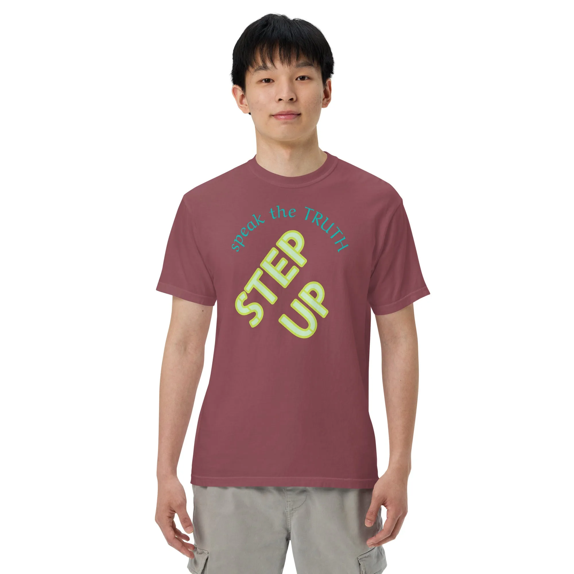 STEP UP | Premium STMT Design Adult or Teen Unisex T-shirt