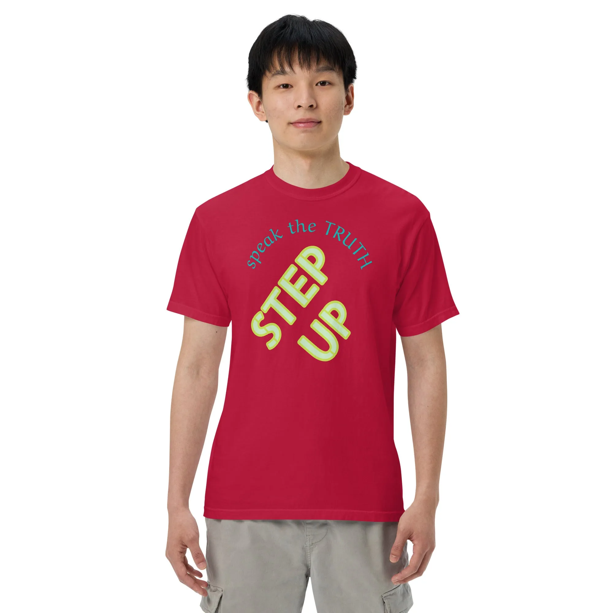 STEP UP | Premium STMT Design Adult or Teen Unisex T-shirt