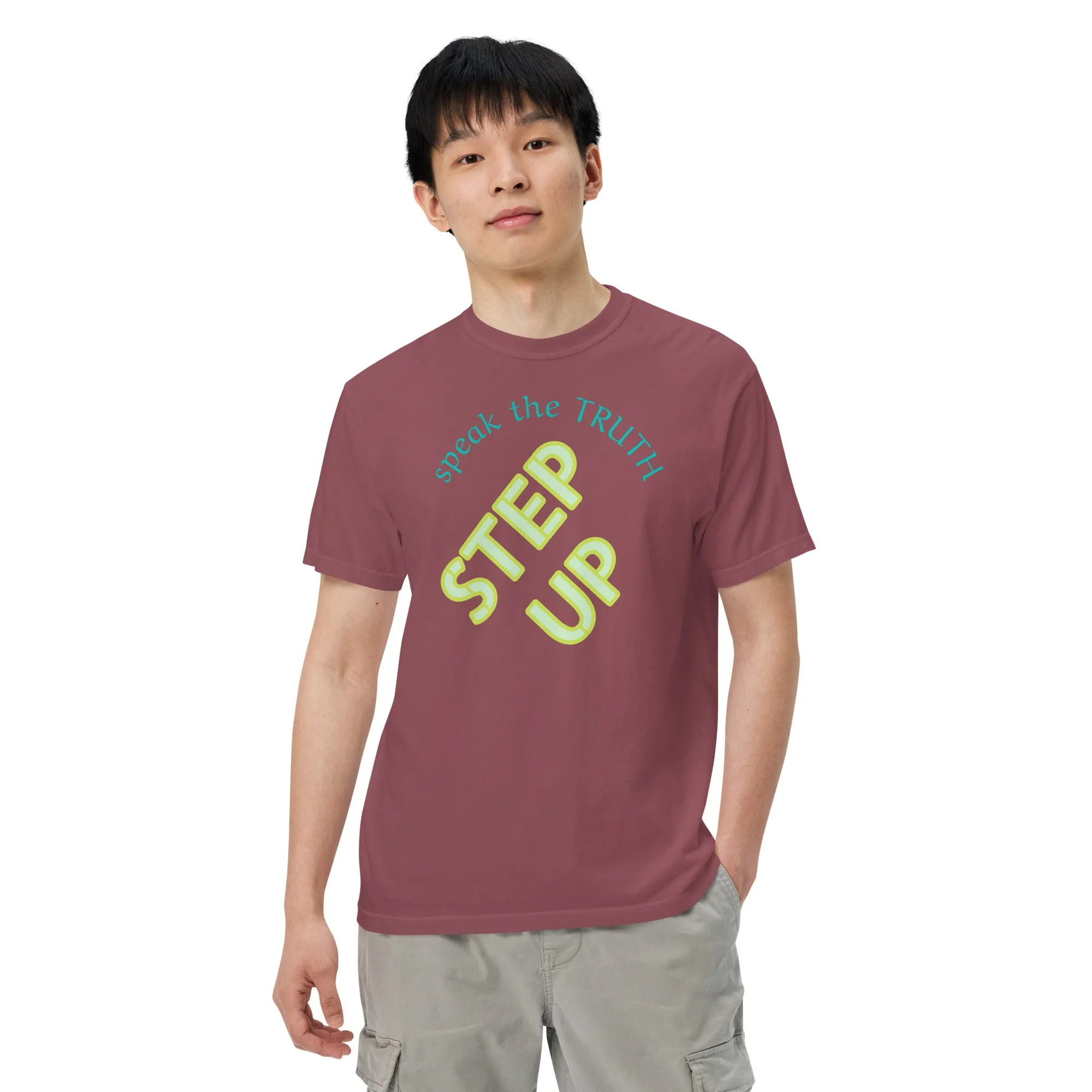 STEP UP | Premium STMT Design Adult or Teen Unisex T-shirt