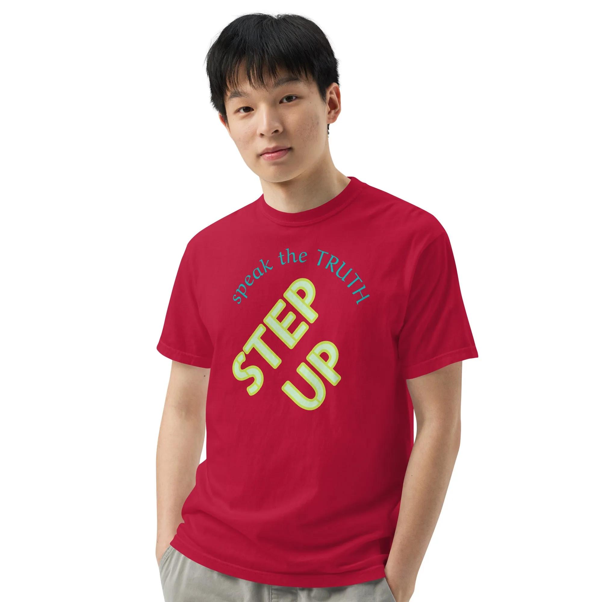 STEP UP | Premium STMT Design Adult or Teen Unisex T-shirt