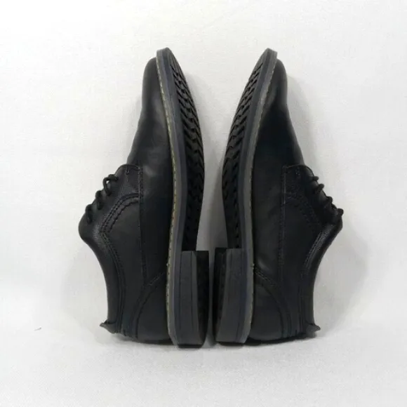 STEVE MADDEN Little Boys Bevan Lace up Classic Oxford Shoes Black Size 4