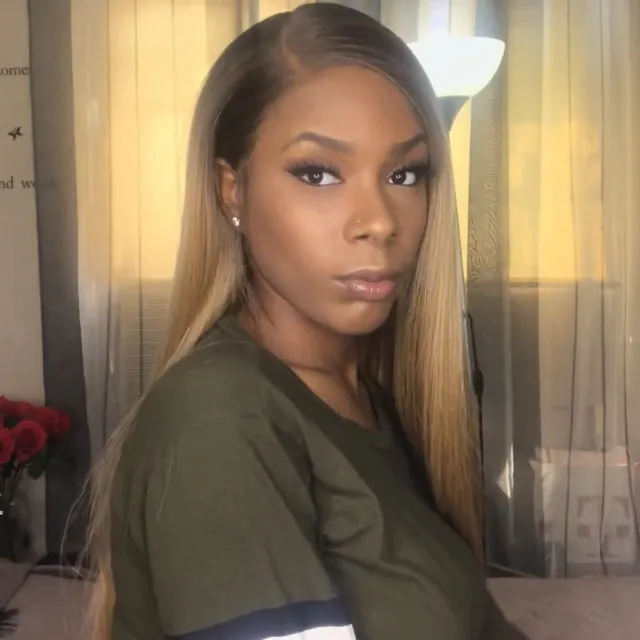 Straight hair styles naturally long wigs