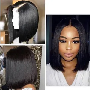 Straight Soft Bob Wig for Black Women