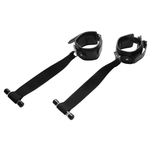 Strict Over the Door Restraints - Black