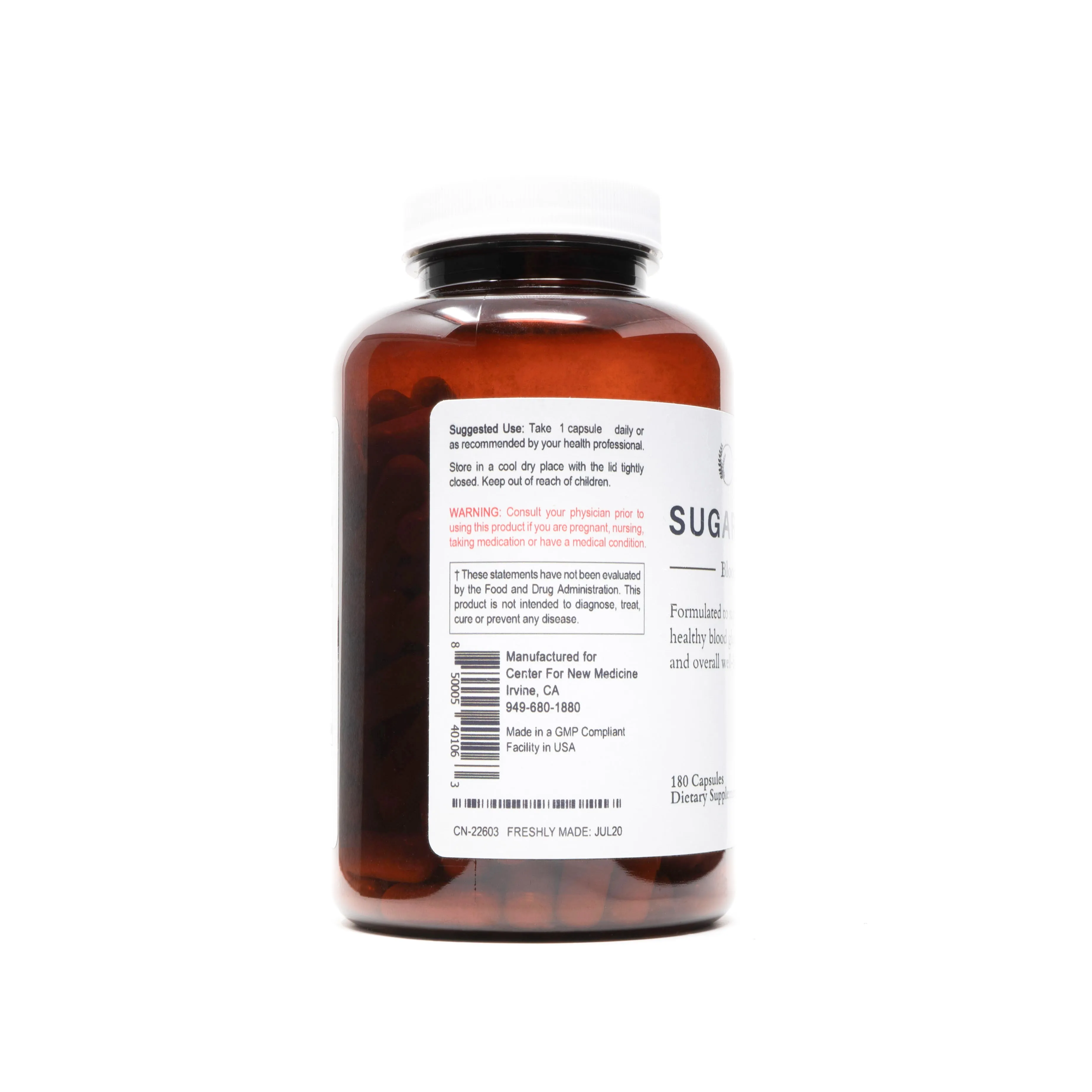 Sugar Control Formula 180