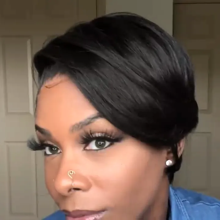 Summer Hot Sale Short Wig Curly Wig