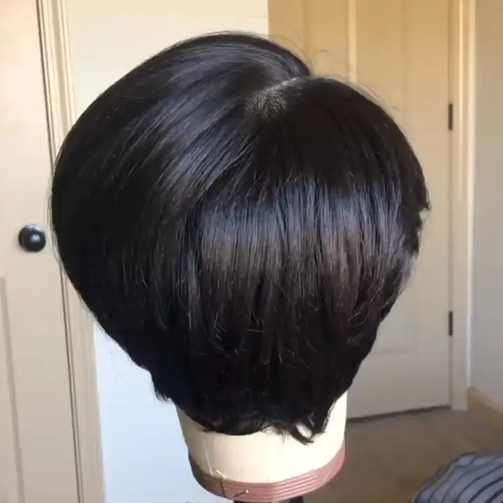 Summer Hot Sale Short Wig Curly Wig