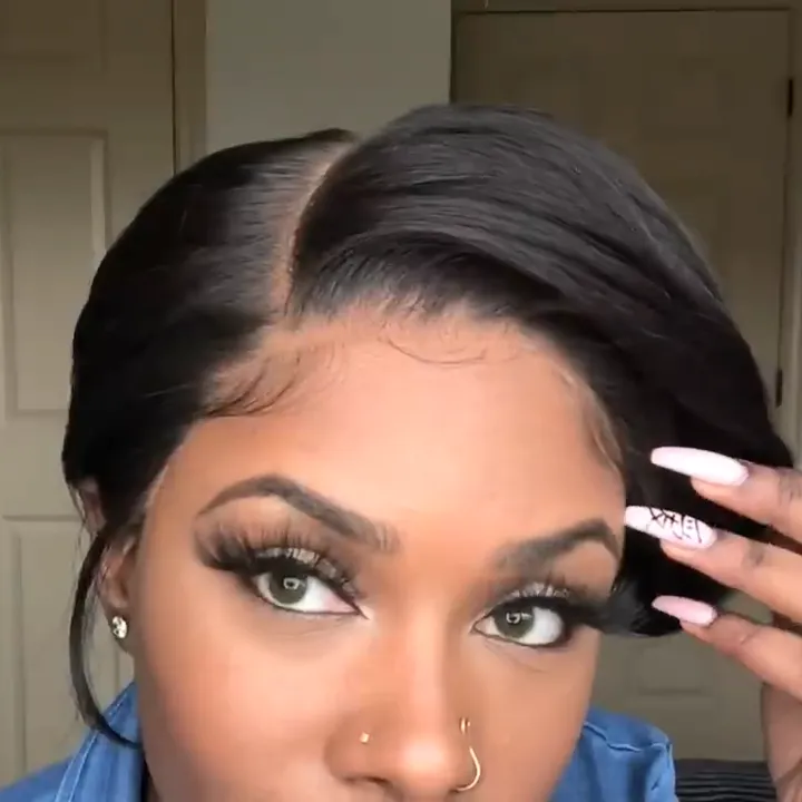 Summer Hot Sale Short Wig Curly Wig
