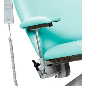Sunflower Fixed Height Reclining Phlebotomy Chair | 4 Locking Castors