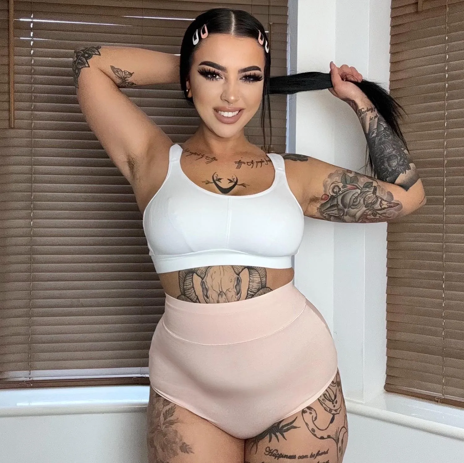 Super High Waist Panties - Milk Bottle