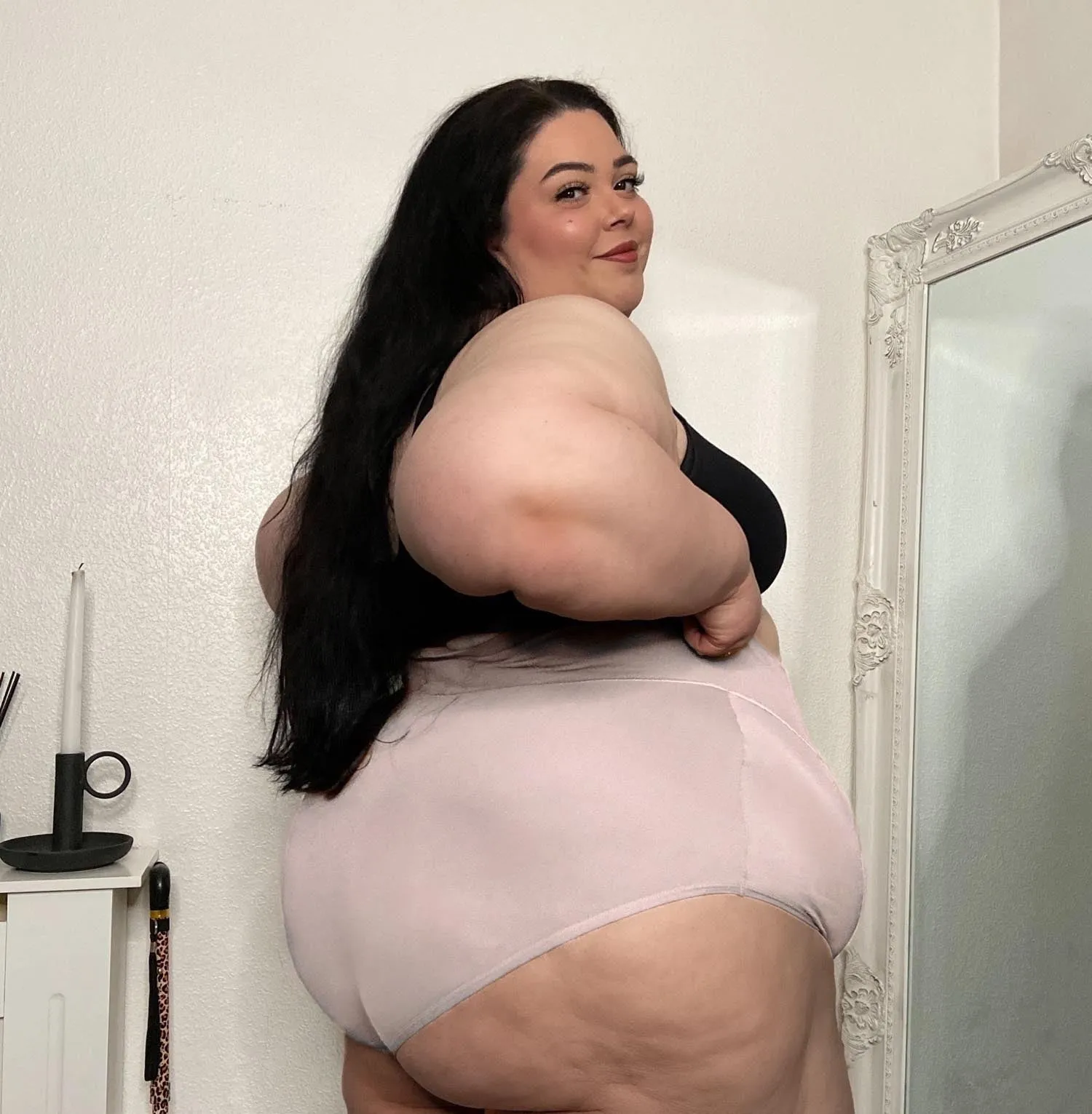 Super High Waist Panties - Milk Bottle