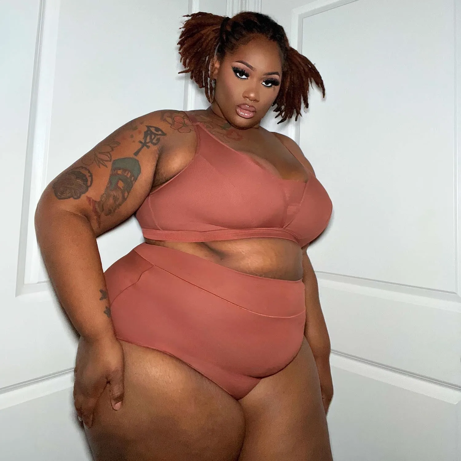 Super High Waist Panties - Root Beer