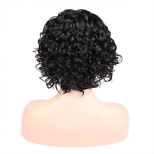 Super Natural Short Wave Bob For Women
