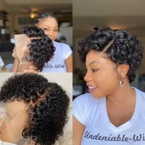 Super Natural Short Wave Bob For Women