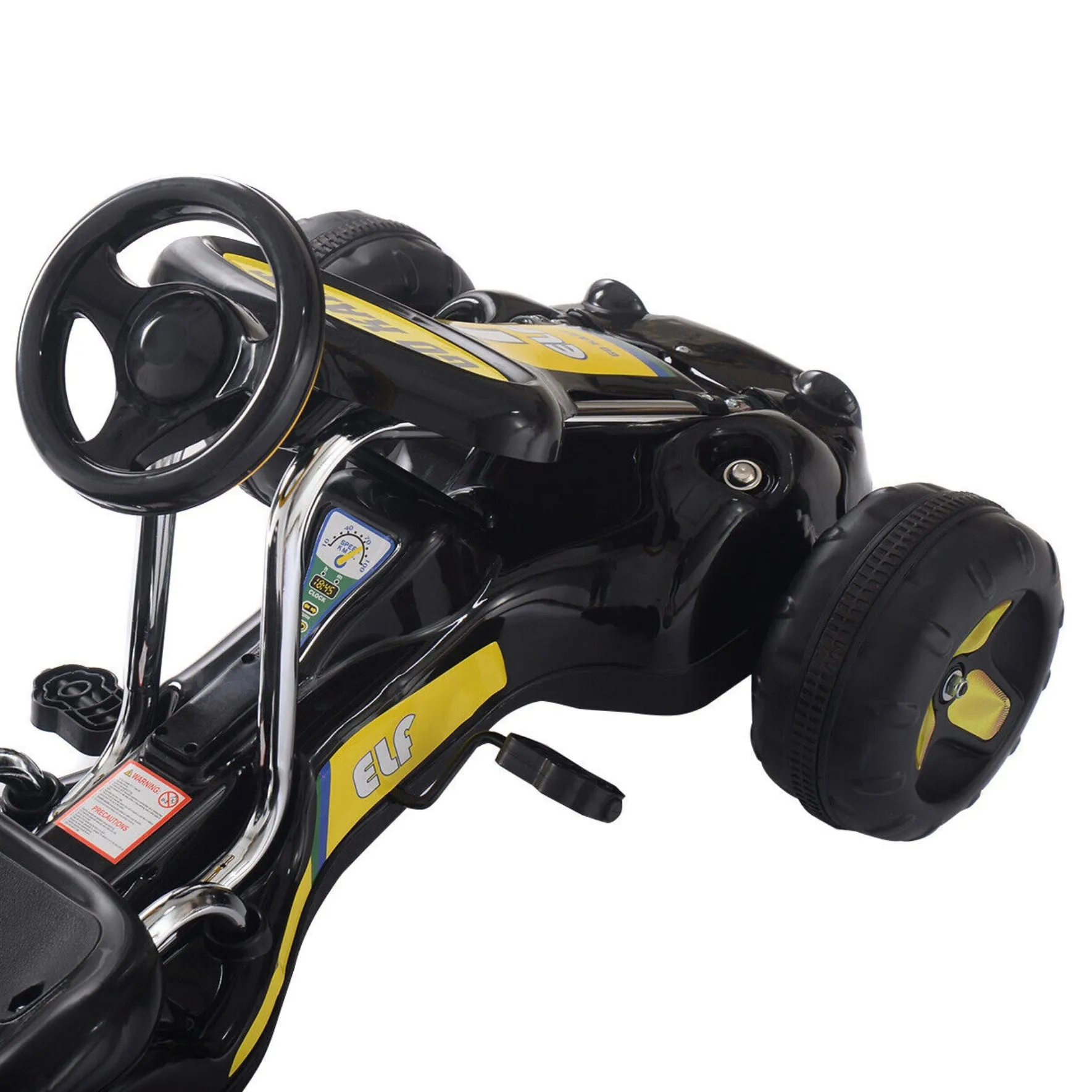 Super-Safe Children’s Go Kart Quad Style | Adjustable Seat | Non-Slip Wheels | 3-7 Years