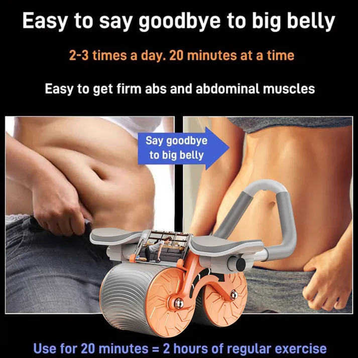 Support Rebound Abdominal Wheel