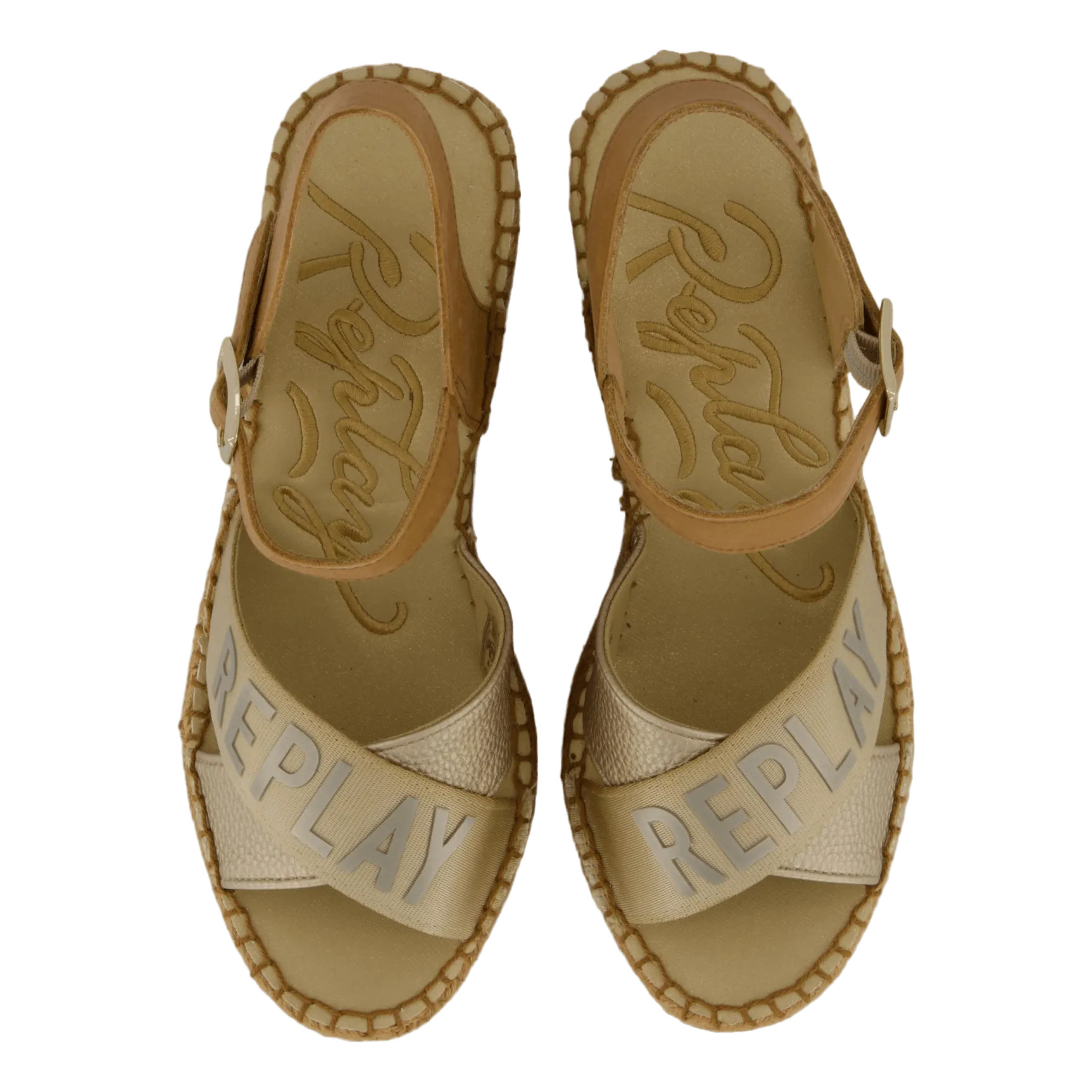 Susan Cross Espadrille Platin