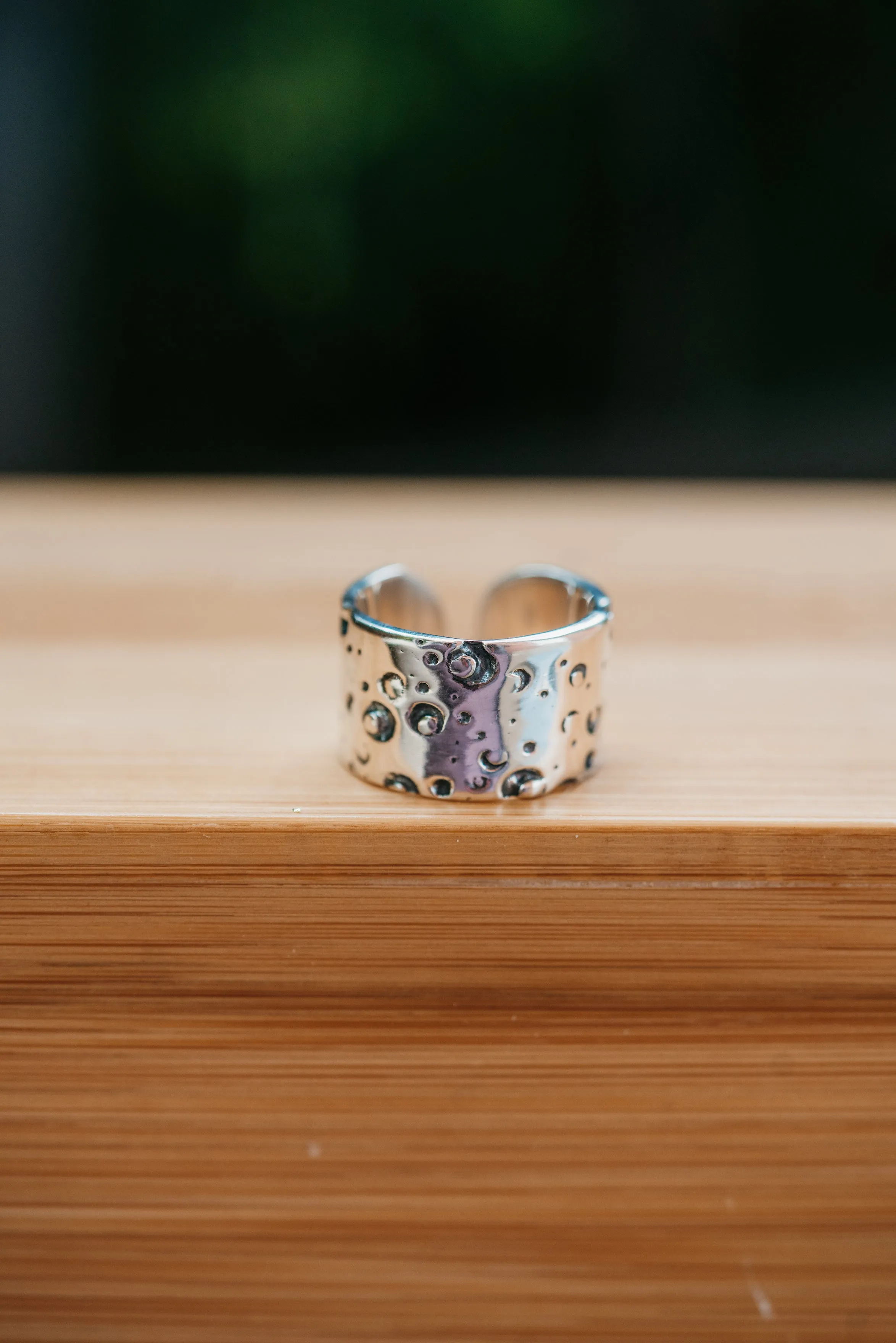 Suzy Q | Hammered Silver Band - FINAL SALE